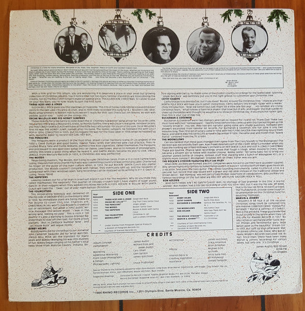 Release: Rockin' Christmas The 50's-Vinyl-US-1984-RNLP 066-2605118