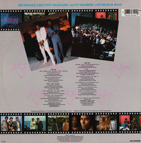 Release: Miami Vice (Music From The Television Series)-Vinyl-US-1985-MCA-6150-7637134