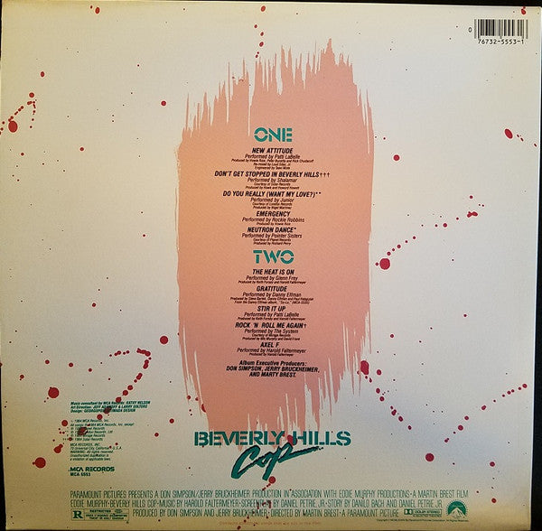 Release: Beverly Hills Cop (Music From The Motion Picture Soundtrack)-Vinyl-US-1984-MCA-5553-6358710