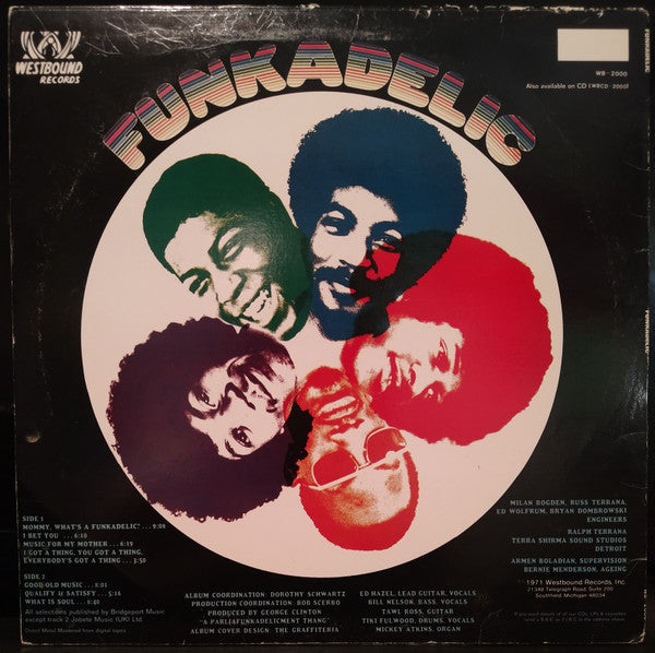 Release: Funkadelic-Vinyl-US-1989-WB-2000, WD-2000-5349896