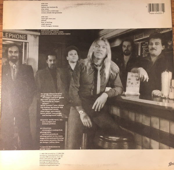 Master Release: Just Before The Bullets Fly by The Gregg Allman Band