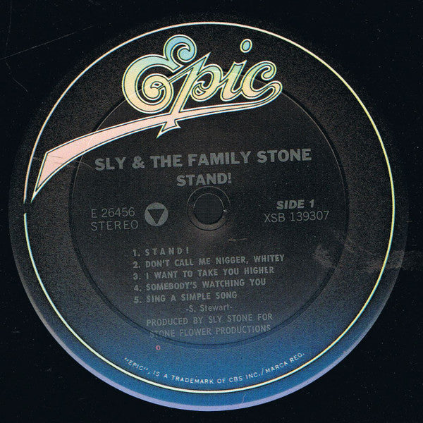 Release: Stand!-Vinyl-US-1986-E 26456, PE 26456-4615953