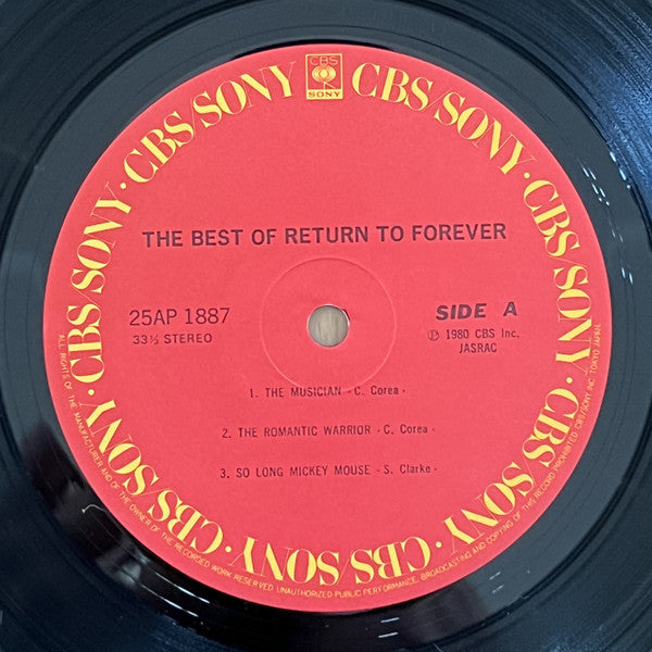 The Best Of Return To Forever