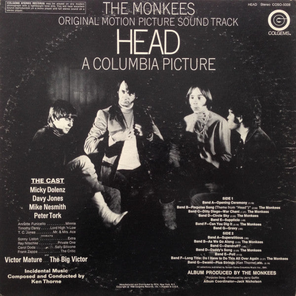 Release: Head-Vinyl-US-1968-COSO-5008-1828462