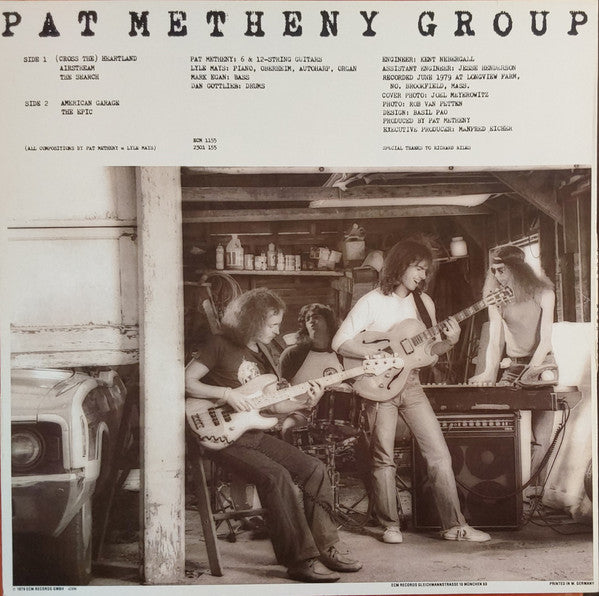 Release: American Garage-Vinyl-Germany-1979-ECM 1155, 2301 155-1138206