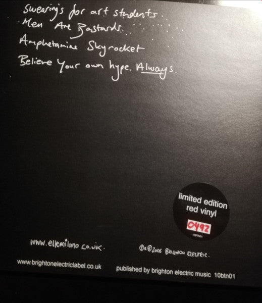 Release: Swearing's For Art Students-Vinyl-UK-2006-10btn01-1563022