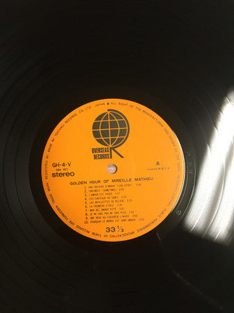 Golden Hour Of Mireille Mathieu Vol.1