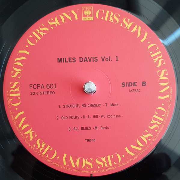 Miles Davis Vol. 1