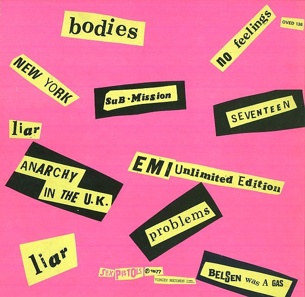 Release: Never Mind The Bollocks Here's The Sex Pistols-Vinyl-UK-1985-OVED 136-2556942