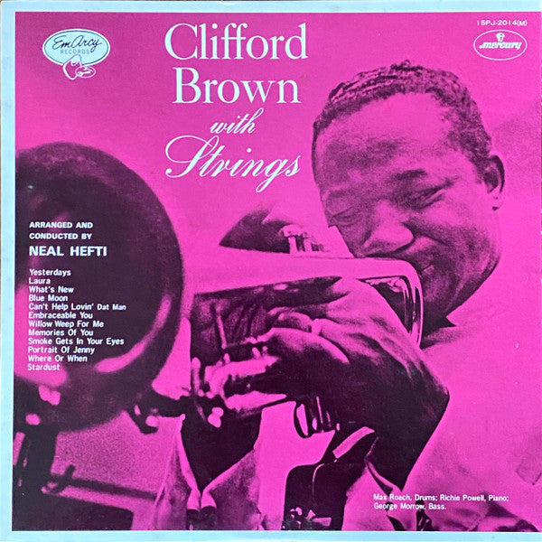 Release: Clifford Brown With Strings-Vinyl-Japan-1971-15PJ-2014(M)-7177095