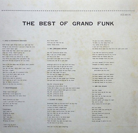 The Best Of Grand Funk