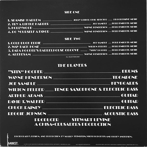 Master Release: Hollywood by The Crusaders