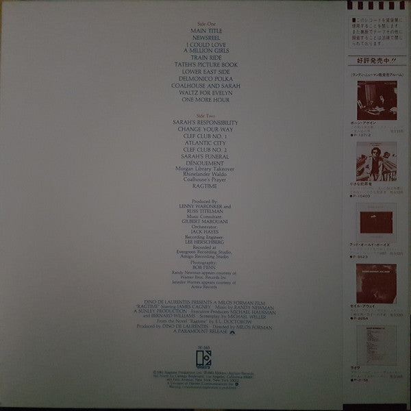 Master Release: Ragtime by Randy Newman