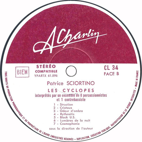 Les Cyclopes - Panorama De La Percussion