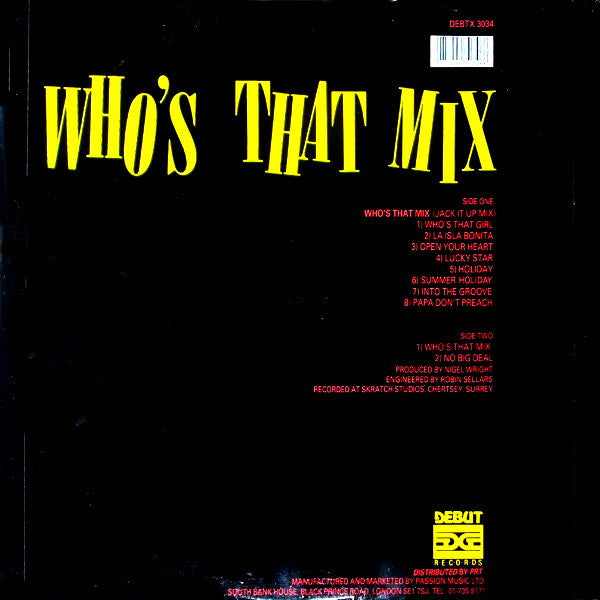 Who's That Mix