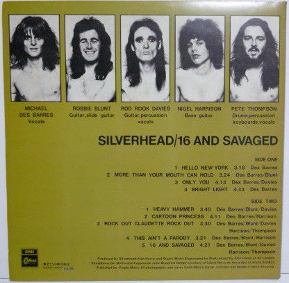 Master Release: 16 And Savaged by Silverhead