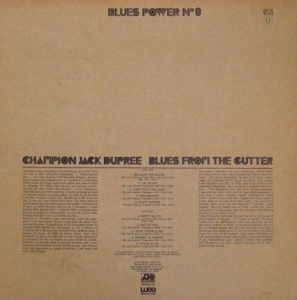 Blues From The Gutter