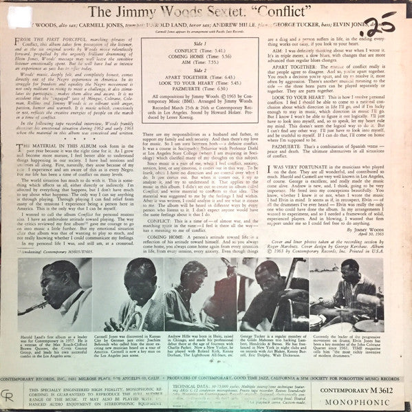 Master Release: Conflict by Jimmy Woods Sextet
