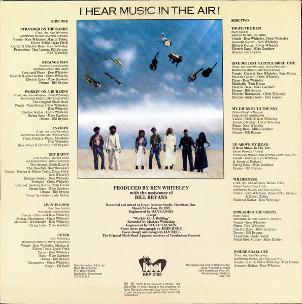 Release: Up Above My Head-Vinyl-Canada-1979-BRP 2106-3329864