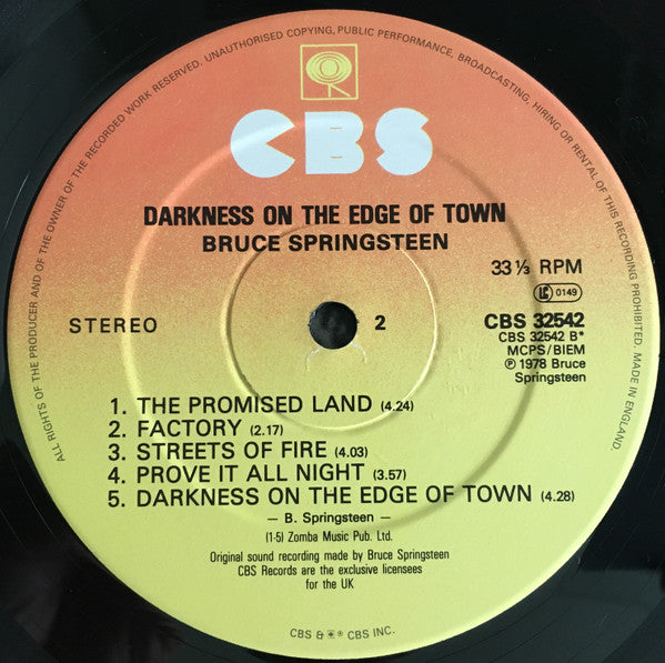 Darkness On The Edge Of Town