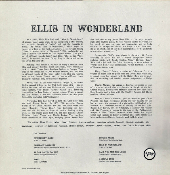 Master Release: Ellis In Wonderland by Herb Ellis