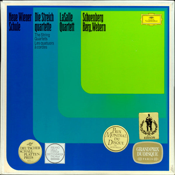 Release: Neue Wiener Schule - Die Streichquartette-Vinyl, Box Set-Germany-1971-2720 029-1773831