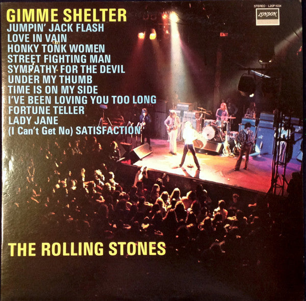 Release: Gimme Shelter-Vinyl-Japan-1982-L20P 1034-6996081
