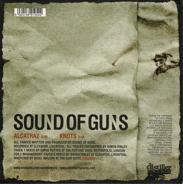 Master Release: Alcatraz by Sound Of Guns