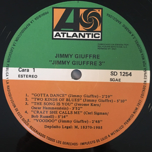The Jimmy Giuffre 3