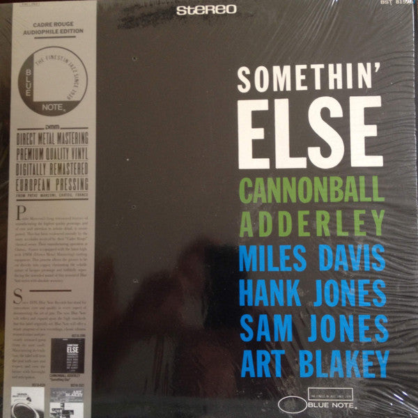 Release: Somethin' Else-Vinyl-France-1985-BST-81595, BST 81595-2883753