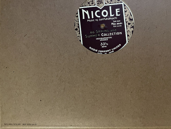 Master Release: Nicole (86 Spring And Summer Collection - Instrumental Images) by Jun Fukamachi