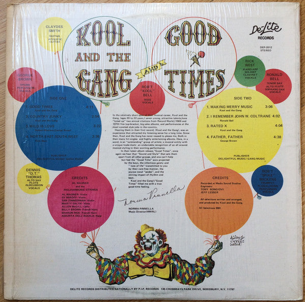 Master Release: Good Times by Kool & The Gang