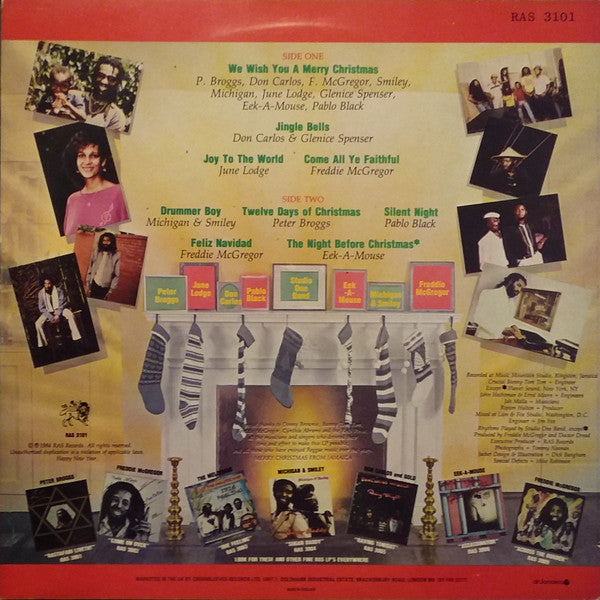 Release: Ras Records Presents: A Reggae Christmas-Vinyl-UK-1984-RAS 3101-2026207