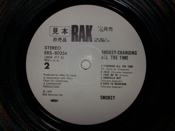 Changing All The Time