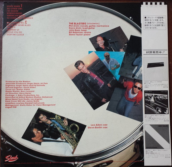 Release: The Blasters-Vinyl-Japan-1982-P-11194-5679896