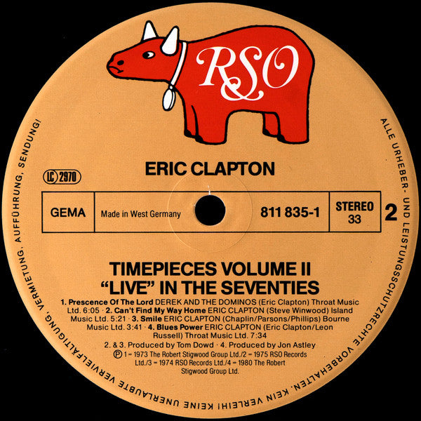 Timepieces Vol. II - 'Live' In The Seventies