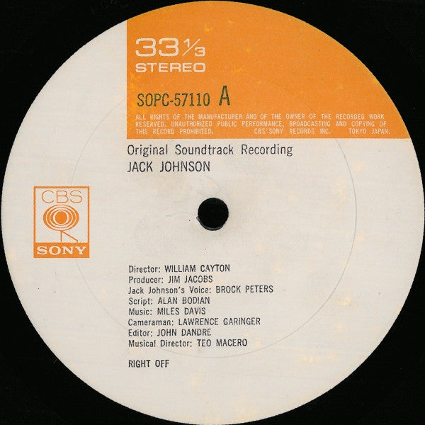 Jack Johnson (Original Soundtrack Recording)