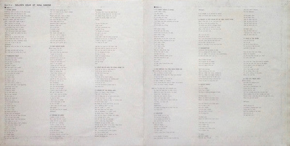 Golden Hour Of Nina Simone