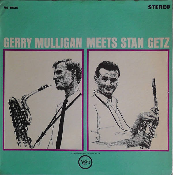Release: Getz Meets Mulligan In Hi-FI-Vinyl-US-1963-V6-8535, V/V6-8535, V6/8535-3335511