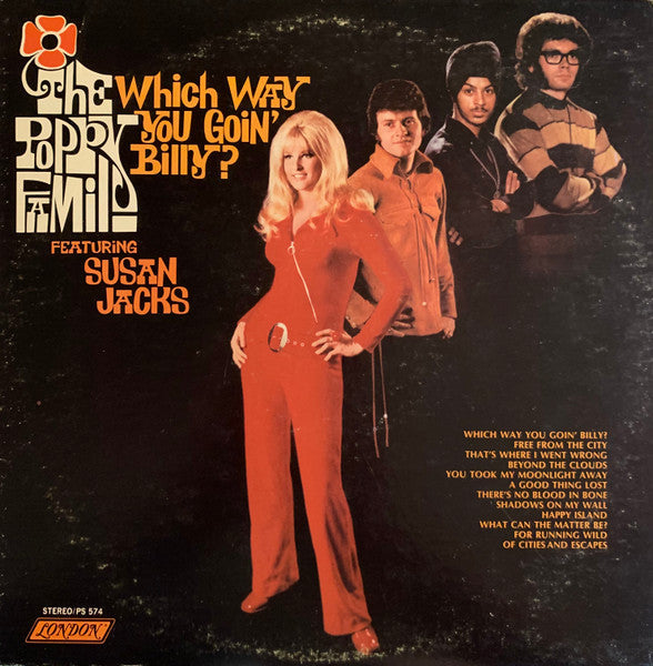 Master Release: Which Way You Goin' Billy? by The Poppy Family
