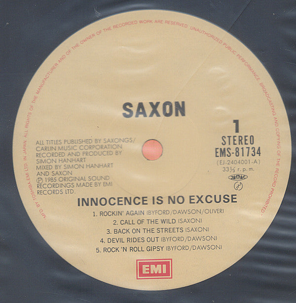 Innocence Is No Excuse
