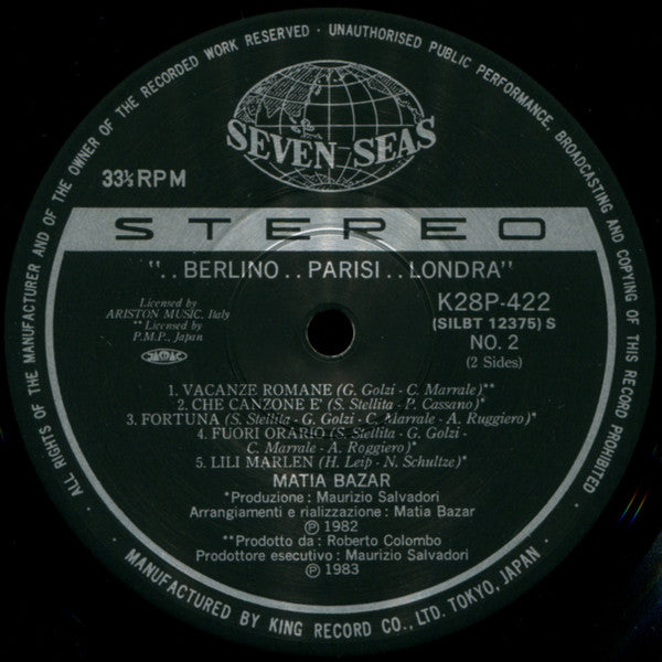 ..Berlino..Parisi..Londra