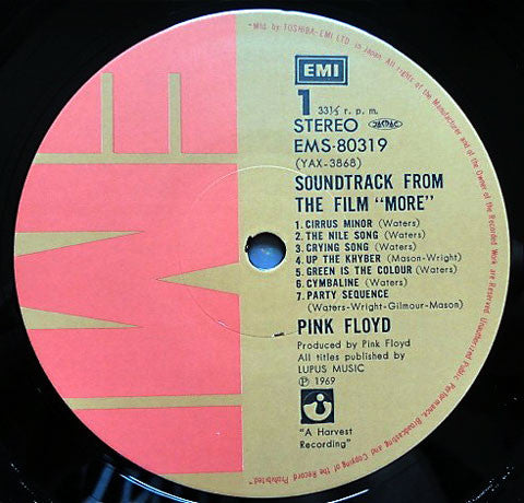 Soundtrack From The Film "More"