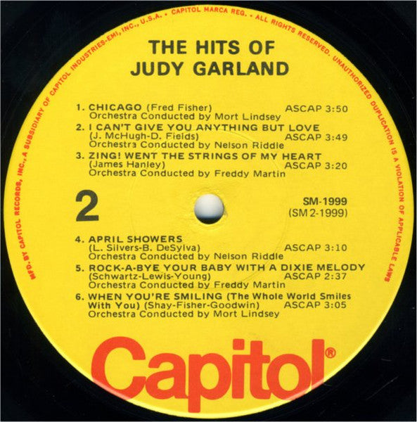 The Hits Of Judy Garland