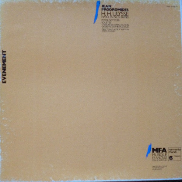 H.H. Ulysse - Opéra En Deux Parties