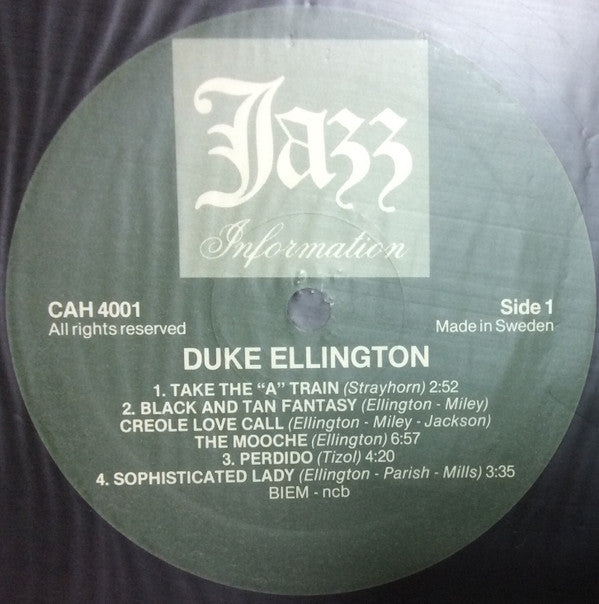 Duke Ellington In Sweden