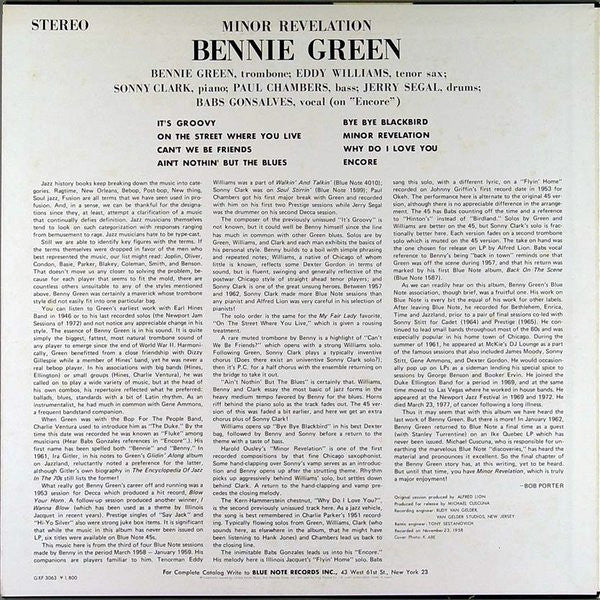 Release: Minor Revelation-Vinyl-Japan-1980-GXF 3063-5171421