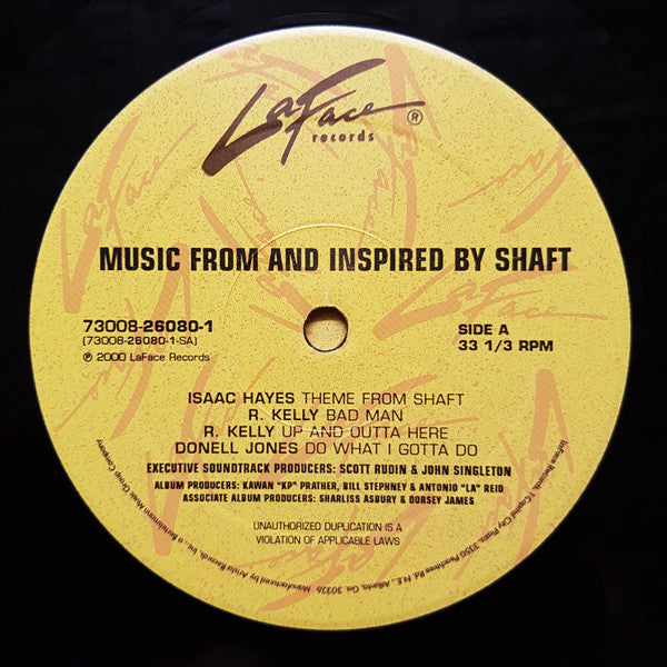 Master Release: Music From And Inspired By Shaft by Various