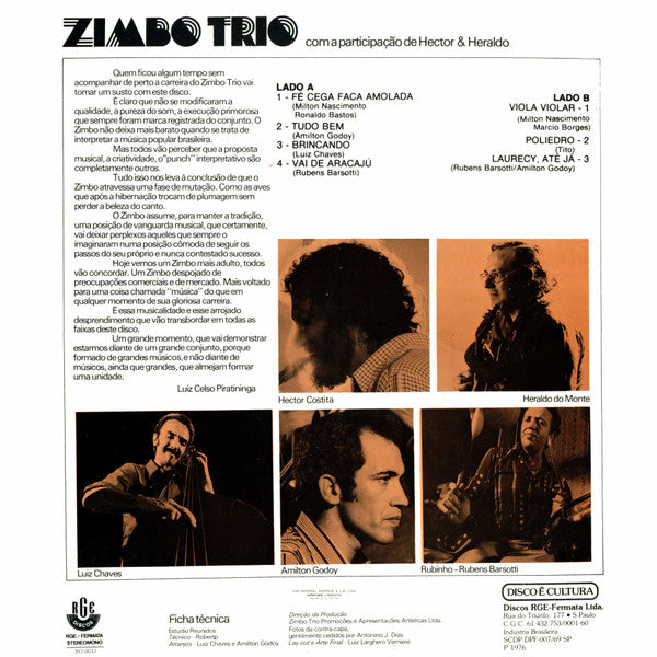 Master Release: Zimbo by Zimbo Trio