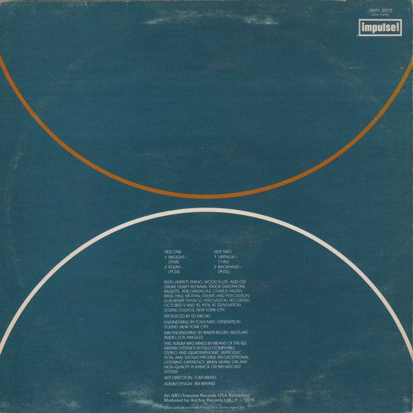 Release: Backhand-Vinyl-UK-1975-IMPL 8012-1517529